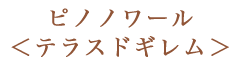 ピノノワール＜テラスドギレム＞